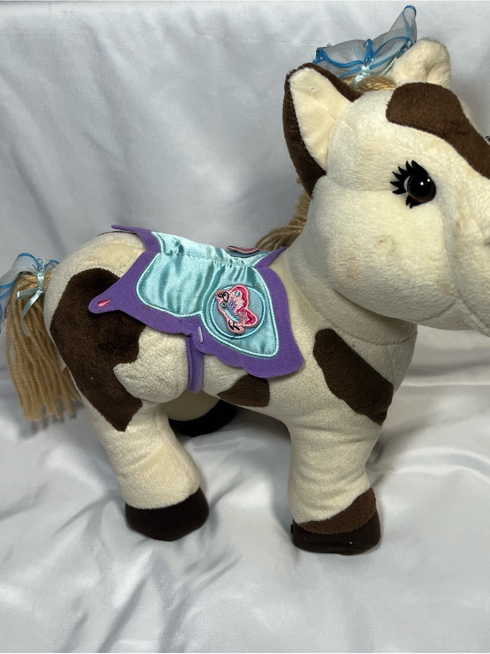 Vintage Cabbage Patch Kids Style And Care Pony Plush Horse Stuffed Toy 2005